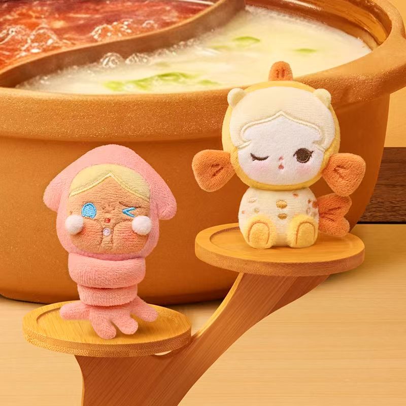 2300. POP BEAN Dip For Fun Series Plush Decorative Buckle Blind Box