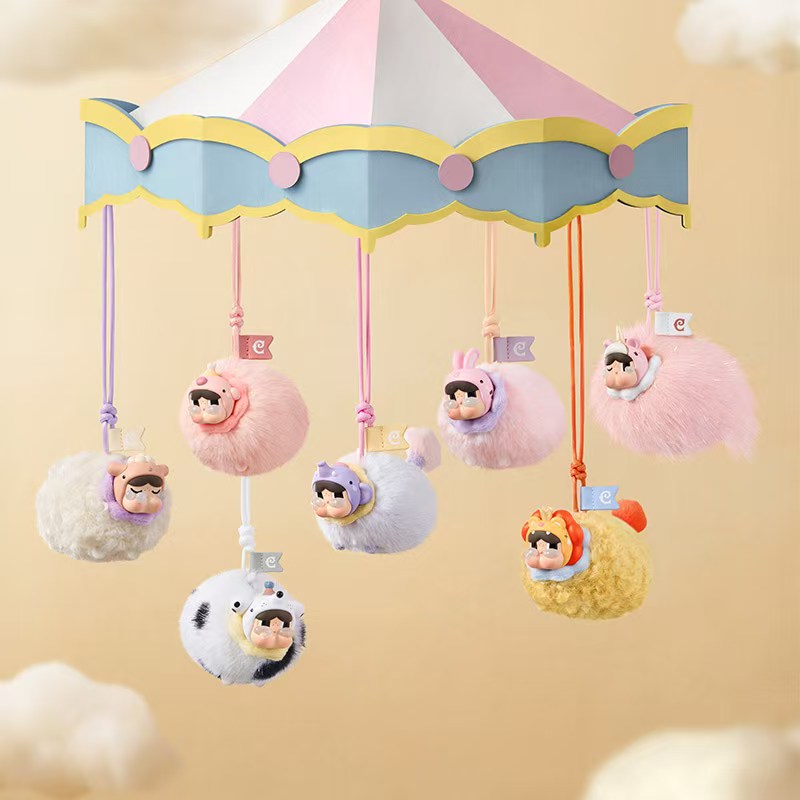 2323. CRYBABY Crying Round n Round Series Fragrance Pendant Blind Box