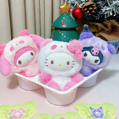 1858. SANRIO CHARACTERS Colorful Panda Series Plush Blind Box