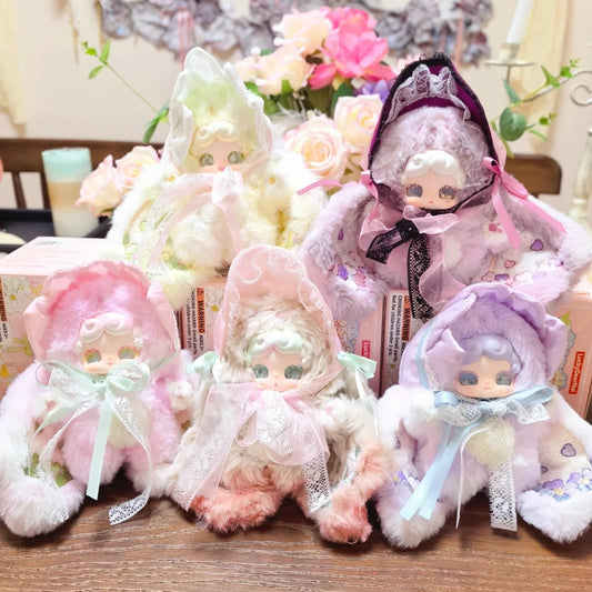 1915. LuckyDeerNai Tea Break Amidst the Flowers Series Plush Blind Box
