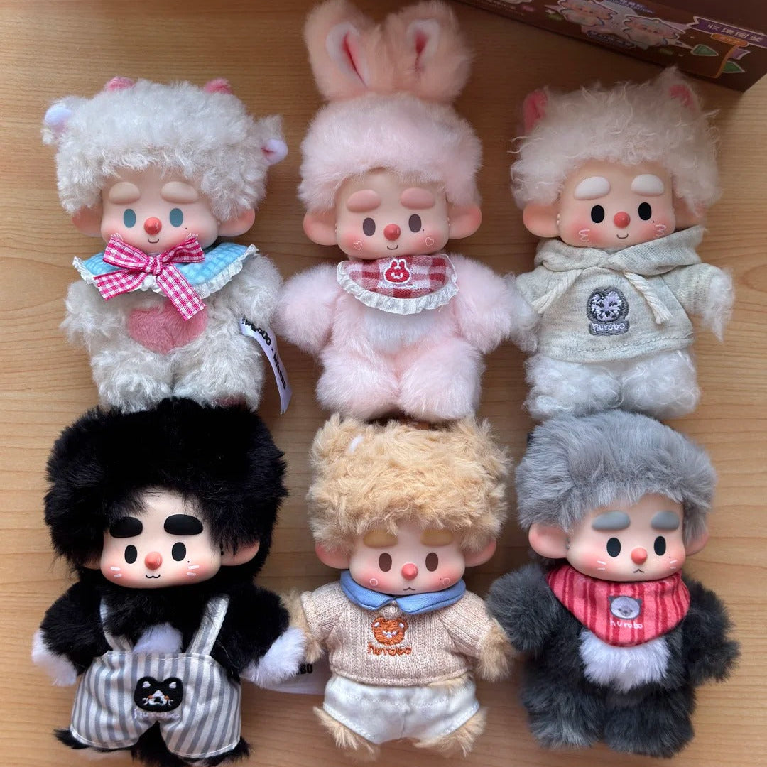 2186. HUROBO The Fluffy Zoo Series Plush Blind Box