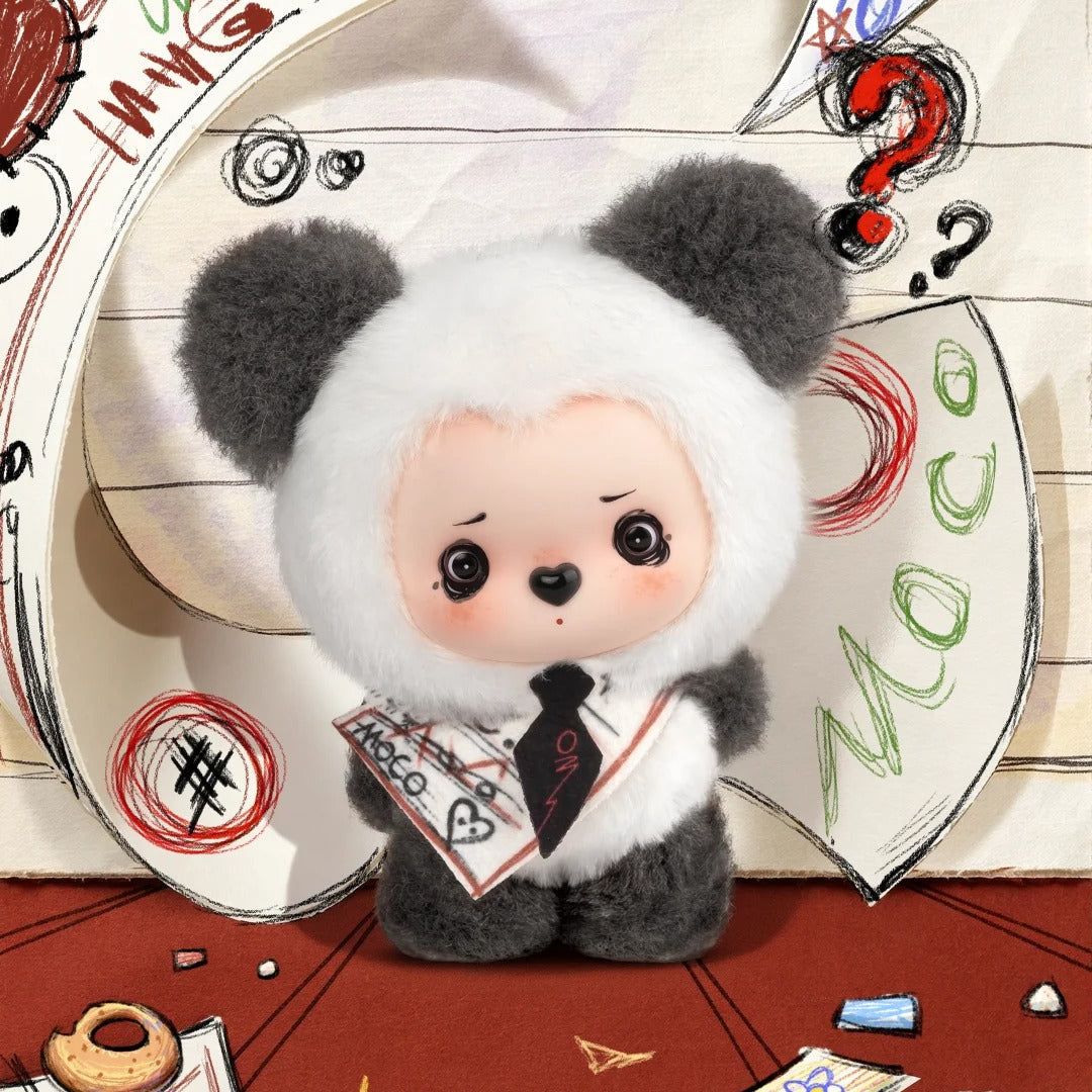 2184. MOCO BEAR Tiny Footprint Guide Series Plush Blind Box
