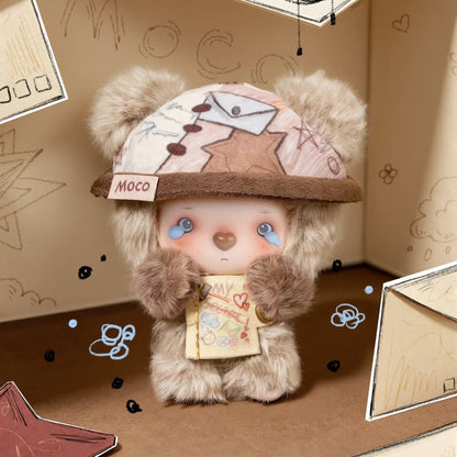 2184. MOCO BEAR Tiny Footprint Guide Series Plush Blind Box