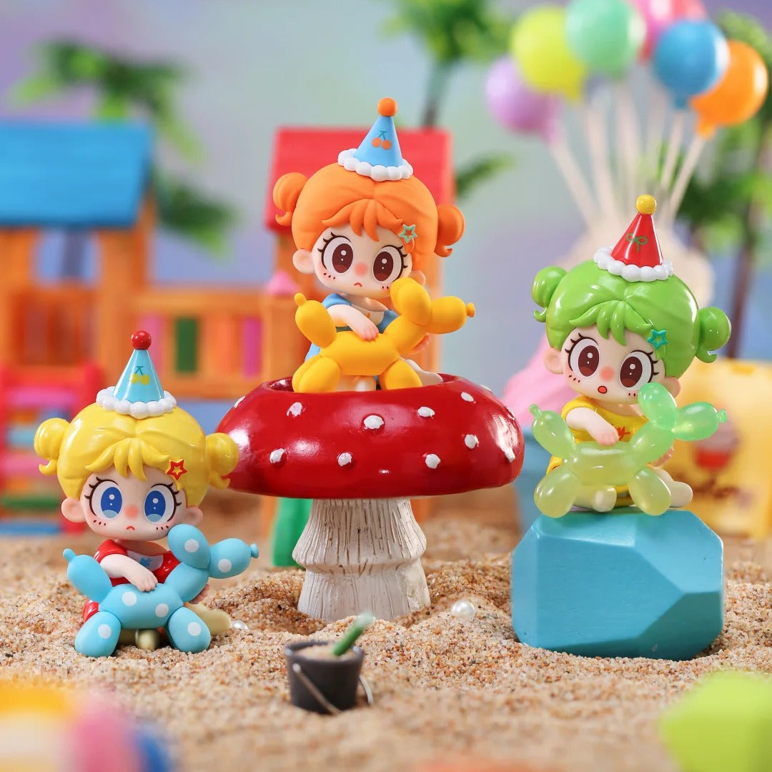 1963. Milay Rainbow Puppy Party Series Beans Blind Box