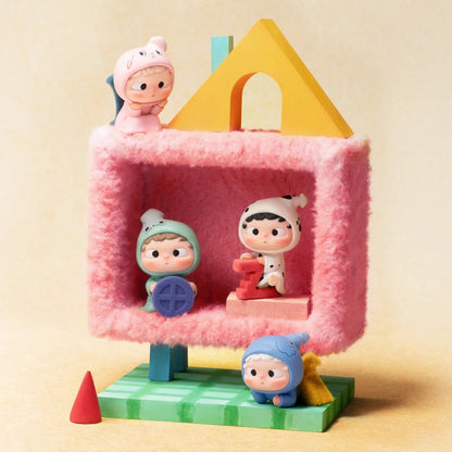 1979. OZAI Any Block House Series Beans Blind Box