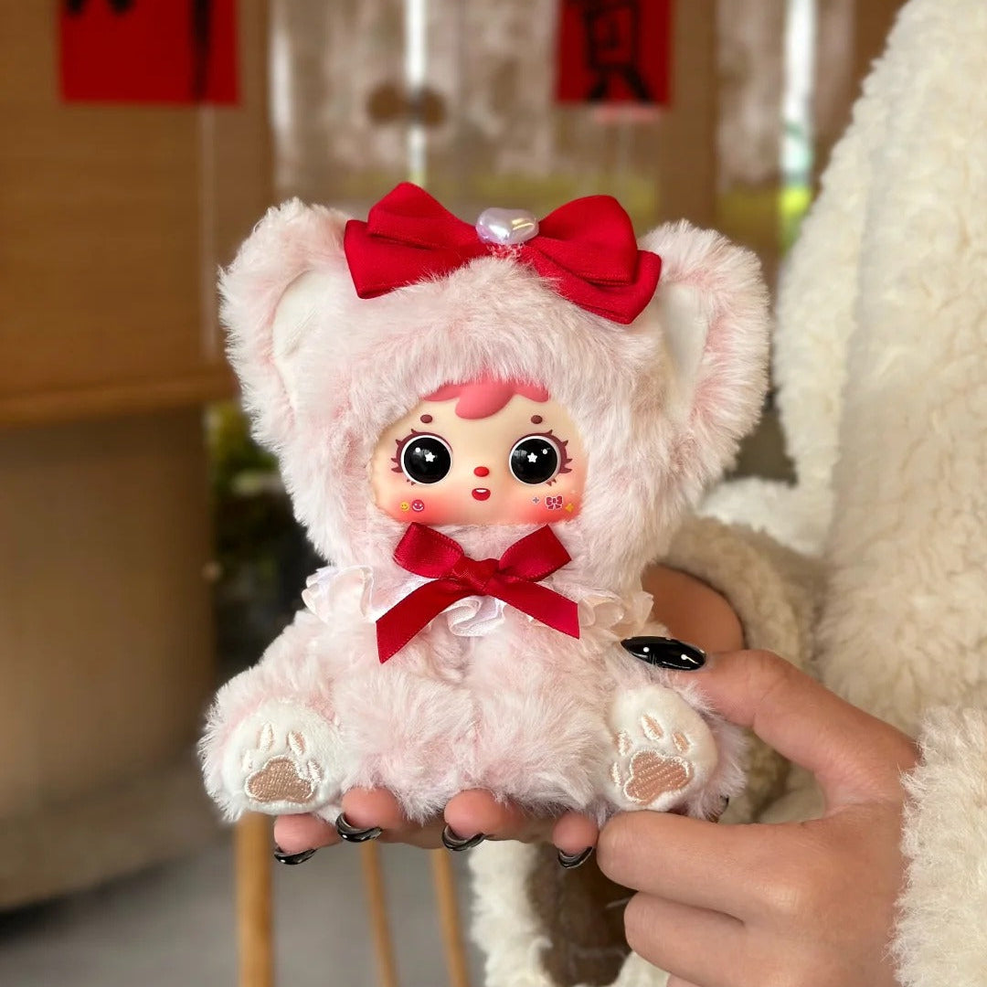 1421. Samuel Velvet Rainbow Meow Series Plush Blind Box