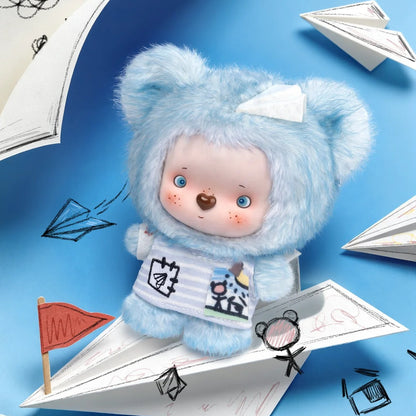 2184. MOCO BEAR Tiny Footprint Guide Series Plush Blind Box