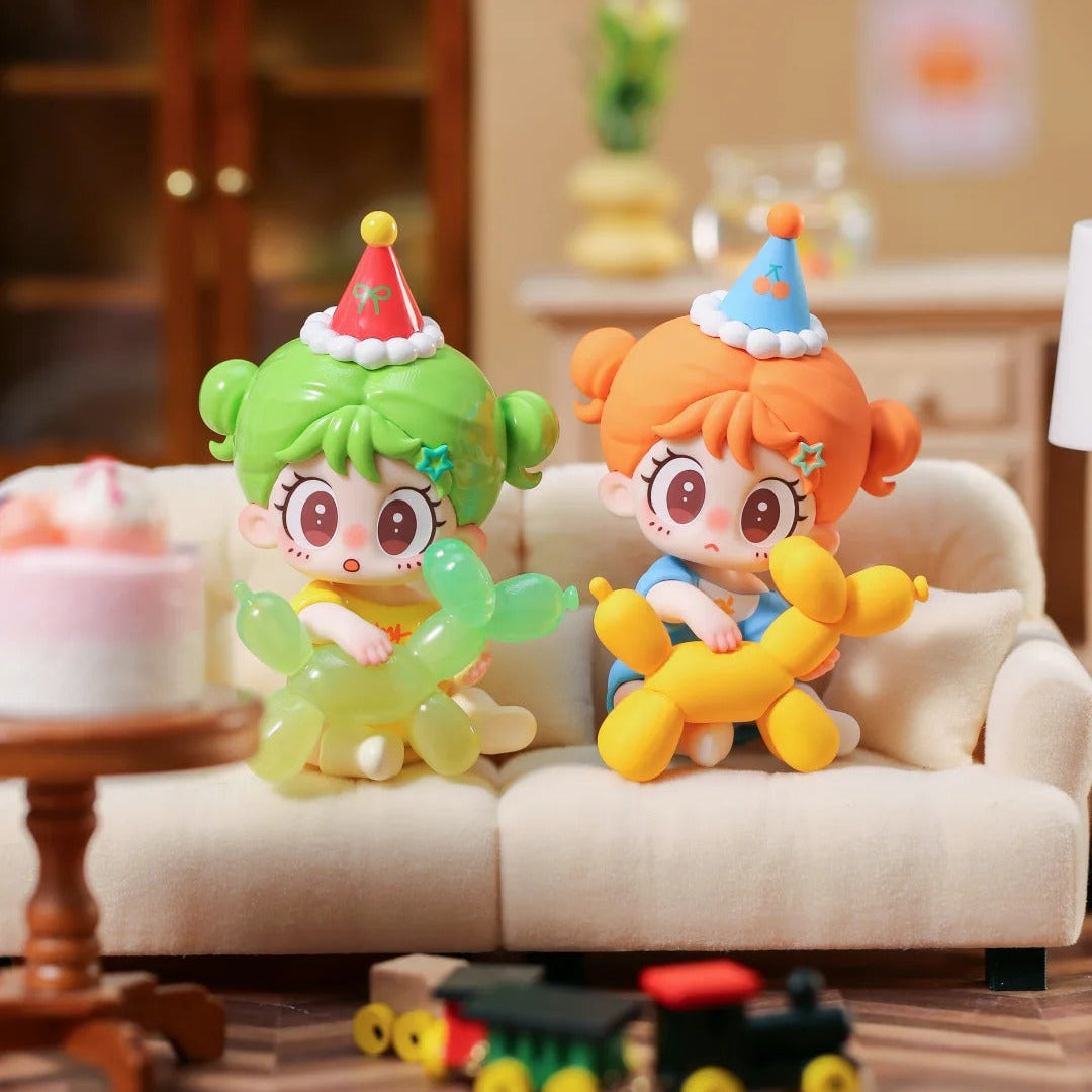 1963. Milay Rainbow Puppy Party Series Beans Blind Box