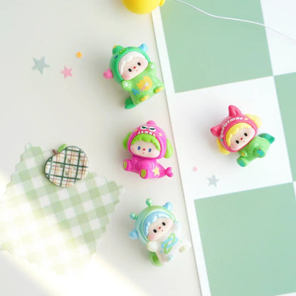 1767. Luludog Little Monsters Brawl Series Beans Blind Bag
