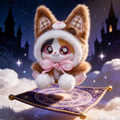 1930. PICOCO Magic Cloak Cat Series Plush Blind Box
