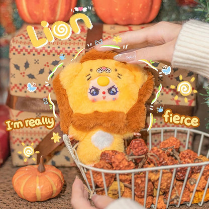 1298. Baby Three Mini Animal World Series Plush Blind Box