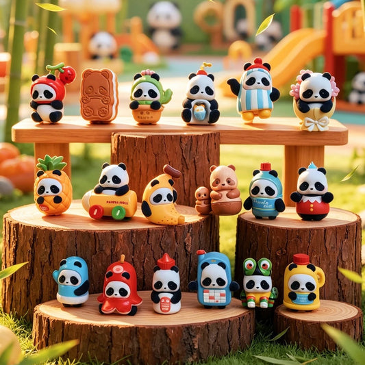 1954. Panda Roll Minime Mix & Match Crew V2 Series Bean Blind Box