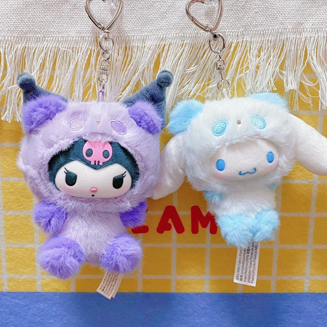 1858. SANRIO CHARACTERS Colorful Panda Series Plush Blind Box