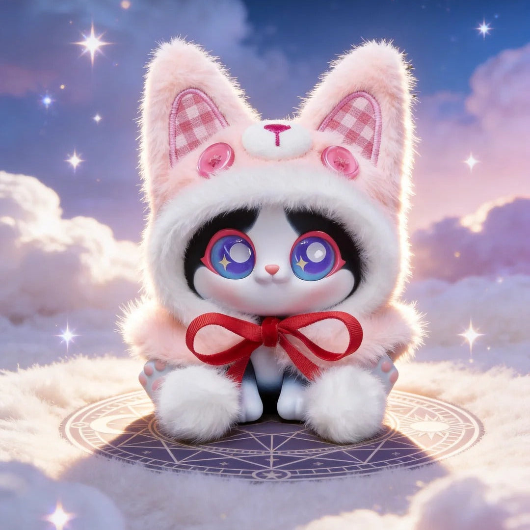 1930. PICOCO Magic Cloak Cat Series Plush Blind Box