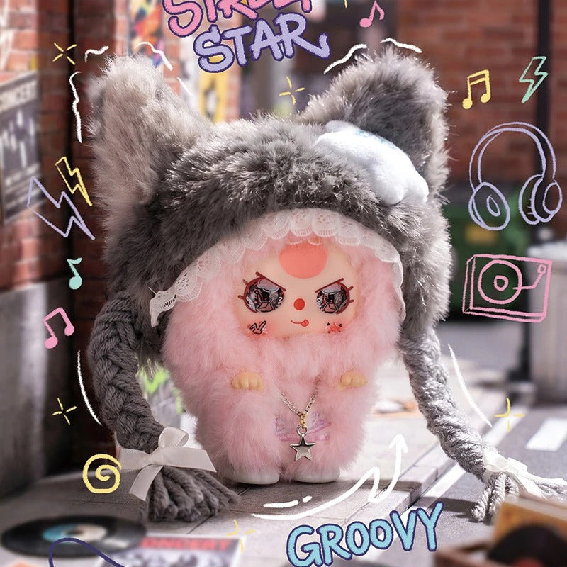 1632. BABY THREE Rebel Project Series Plush Blind Box