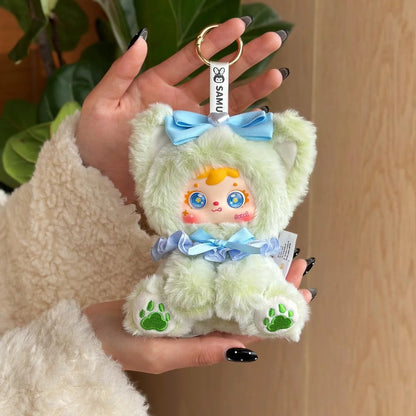 1421. Samuel Velvet Rainbow Meow Series Plush Blind Box