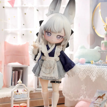 760. Inedible Doll Moon Jumping Time Bunny Series BJD Blind Box