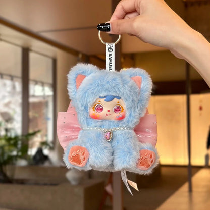 1421. Samuel Velvet Rainbow Meow Series Plush Blind Box