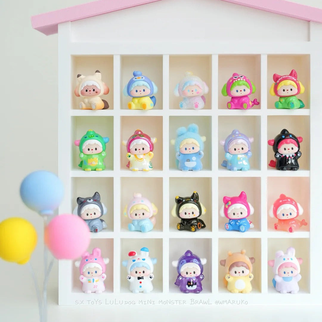 1767. Luludog Little Monsters Brawl Series Beans Blind Bag