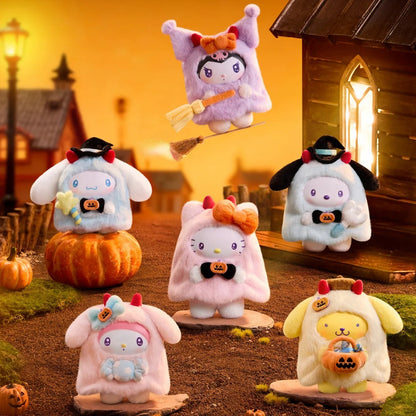 2060. SANRIO CHARACTERS Halloween Candy Carnival Night Series Plush Blind Box