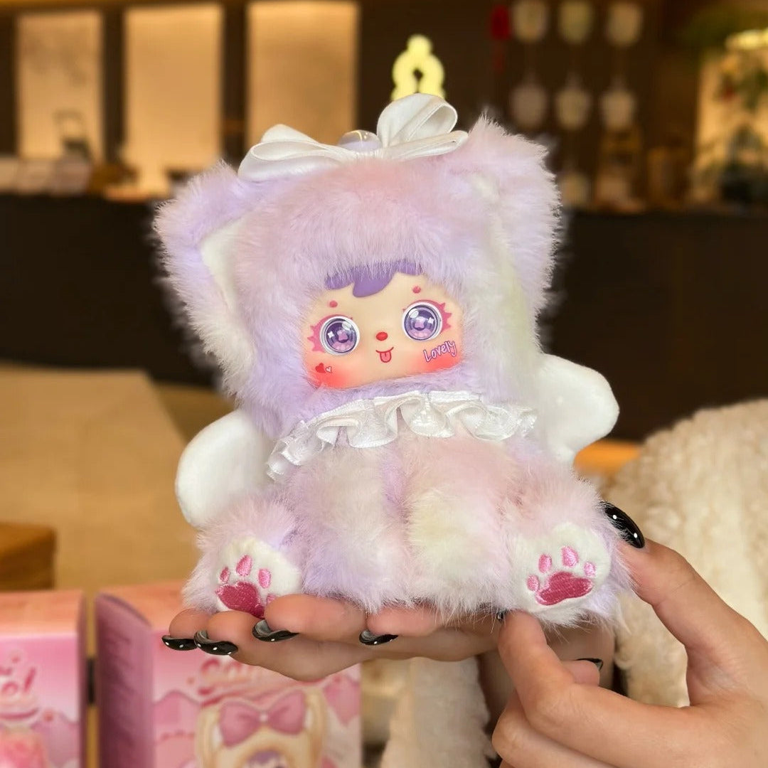 1421. Samuel Velvet Rainbow Meow Series Plush Blind Box