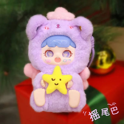 402. MANCHAO Playful Kid Animals Wagging Their Tails Plush Series Blind Box