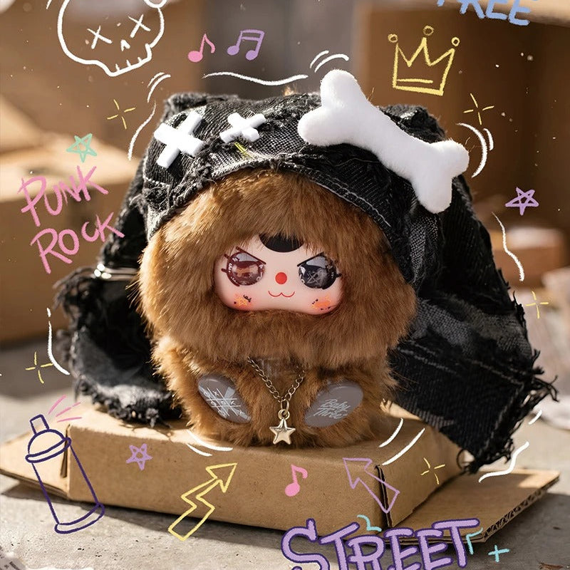 1632. BABY THREE Rebel Project Series Plush Blind Box
