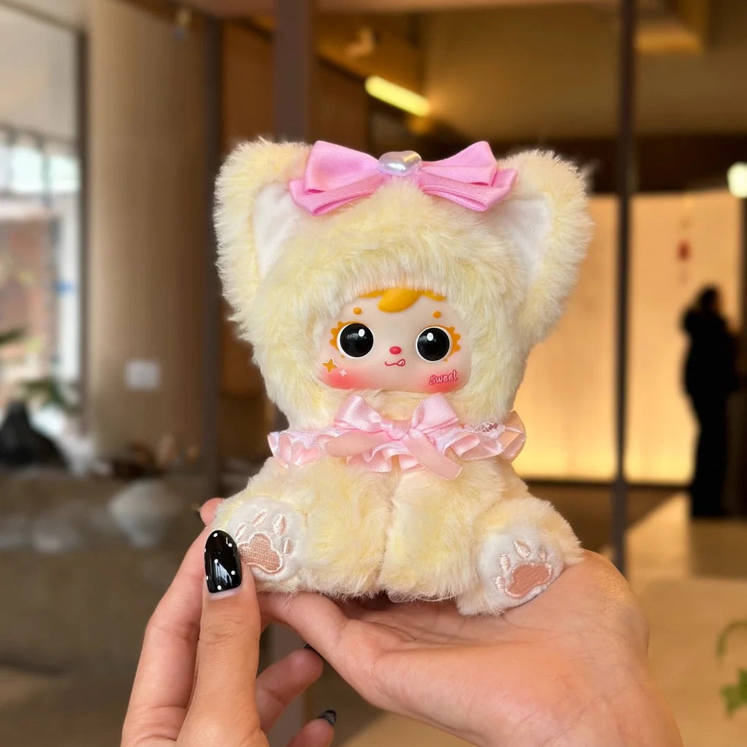 1421. Samuel Velvet Rainbow Meow Series Plush Blind Box