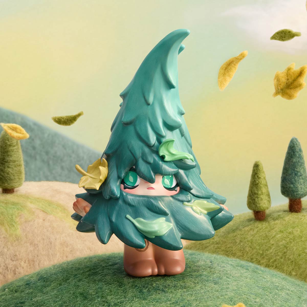 1734. 1001MOONS Wind's Intention Series Figures Blind Box
