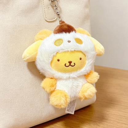 1858. SANRIO CHARACTERS Colorful Panda Series Plush Blind Box