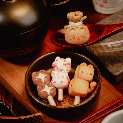 528. Meow Oden Mini Bean Series Blind Box