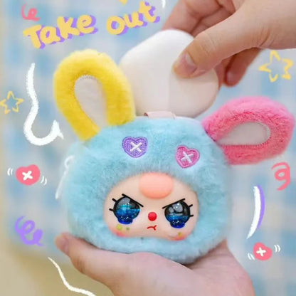 832. Baby Three Storage Pouches Plush Series Blind Box