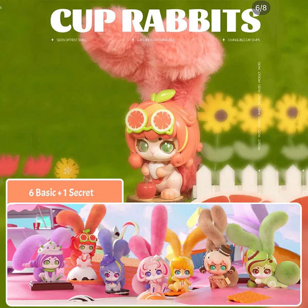 Cup Rabbit Series 275. Cup Rabbits Fruit Milk Series Blind Box – Toy Wizard Store