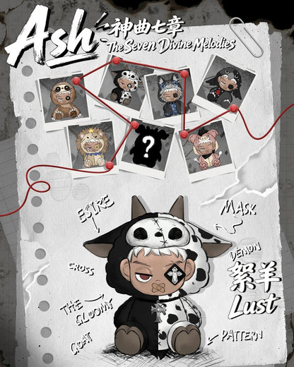 1927. Ashnoxx The Seven Divine Melodies Series Plush Blind Box
