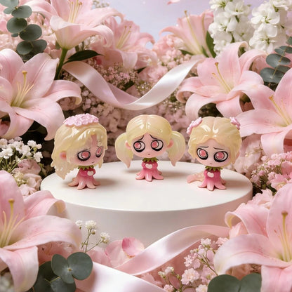 1413. KIKI V3 Flower Story Series Beans Bling Bag