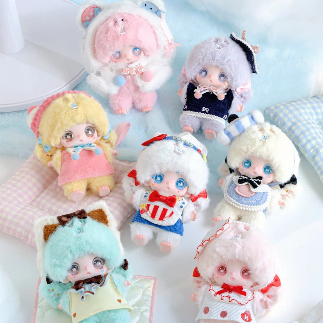 1808. Keeno Plush Cute Ghost Series Plush Blind Box