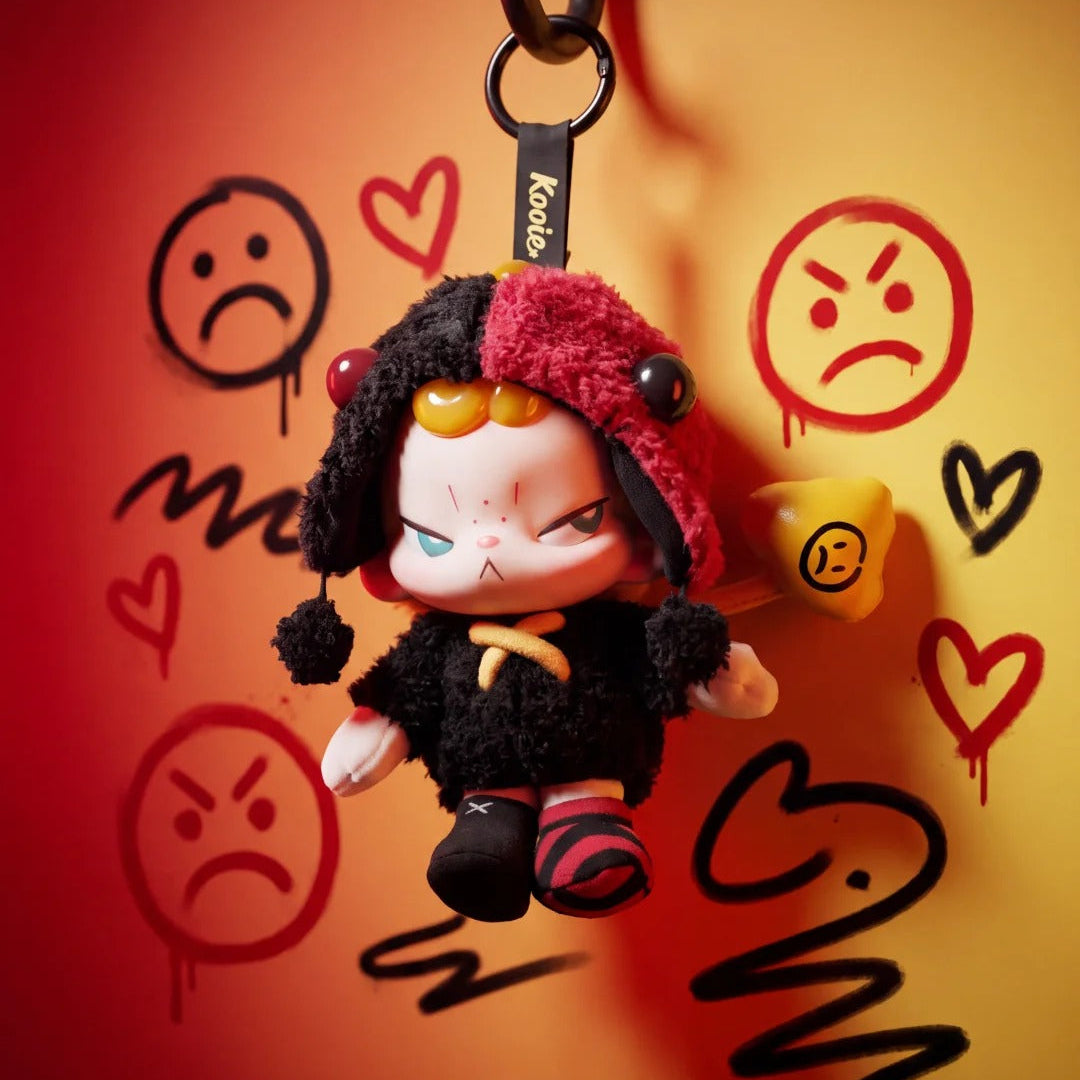 2257. Kooie Clumsy Pranks Series Plush Pendant Blind Box