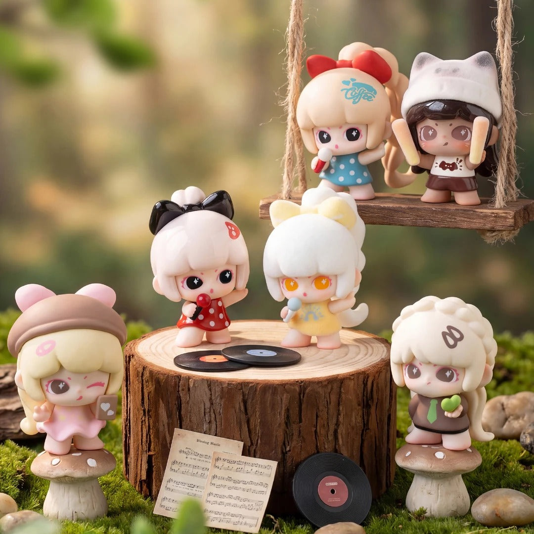 2027. LANCY LULU Keep Your Spirit Free Series Beans Blind Bag
