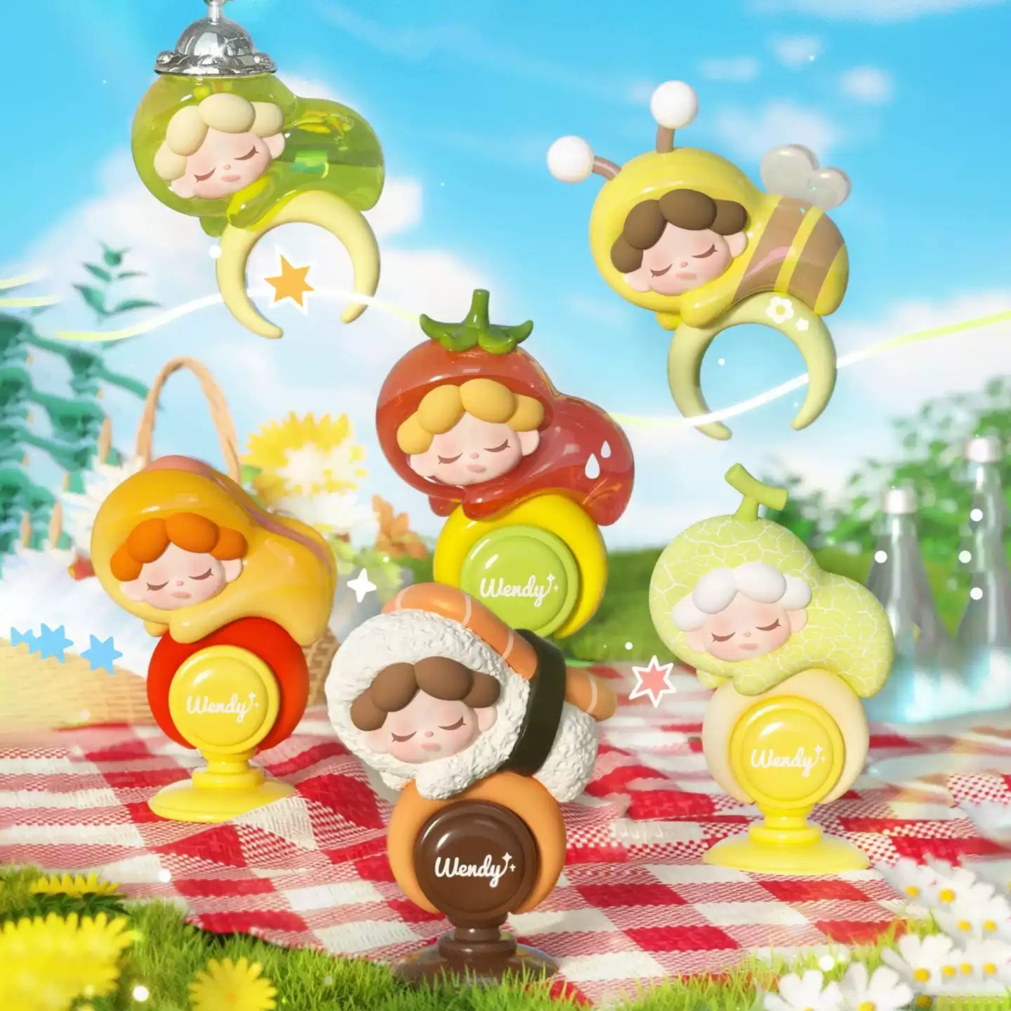 2042. Wendy Dream Whisper Feries Ring Series Beans Blind Bag