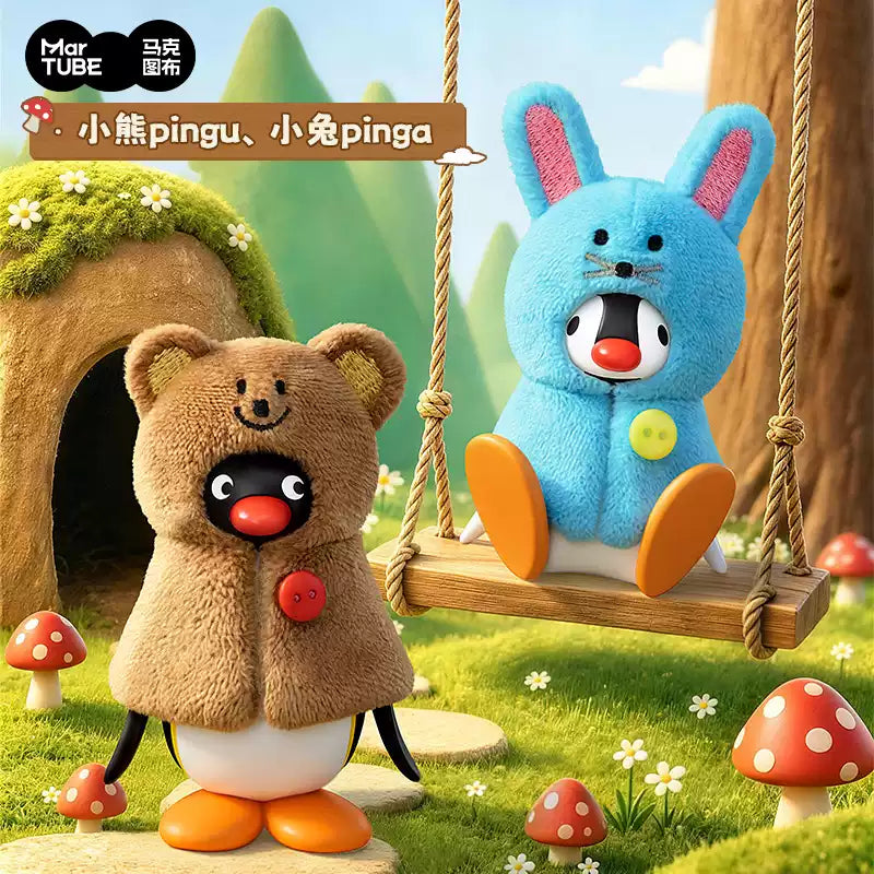 2286. Pingu Forest Story Fluffy Pocket Blind Box