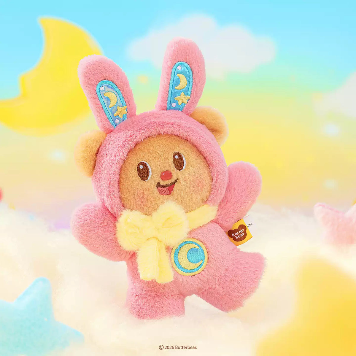 2134. Butterbear Enchanted Dreamland Series Plush Pendant Blind Box