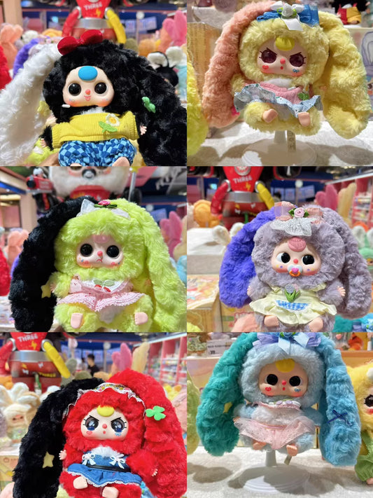 717. Baby Three Lily Rabbit Town V4 Series Plush Blind Box