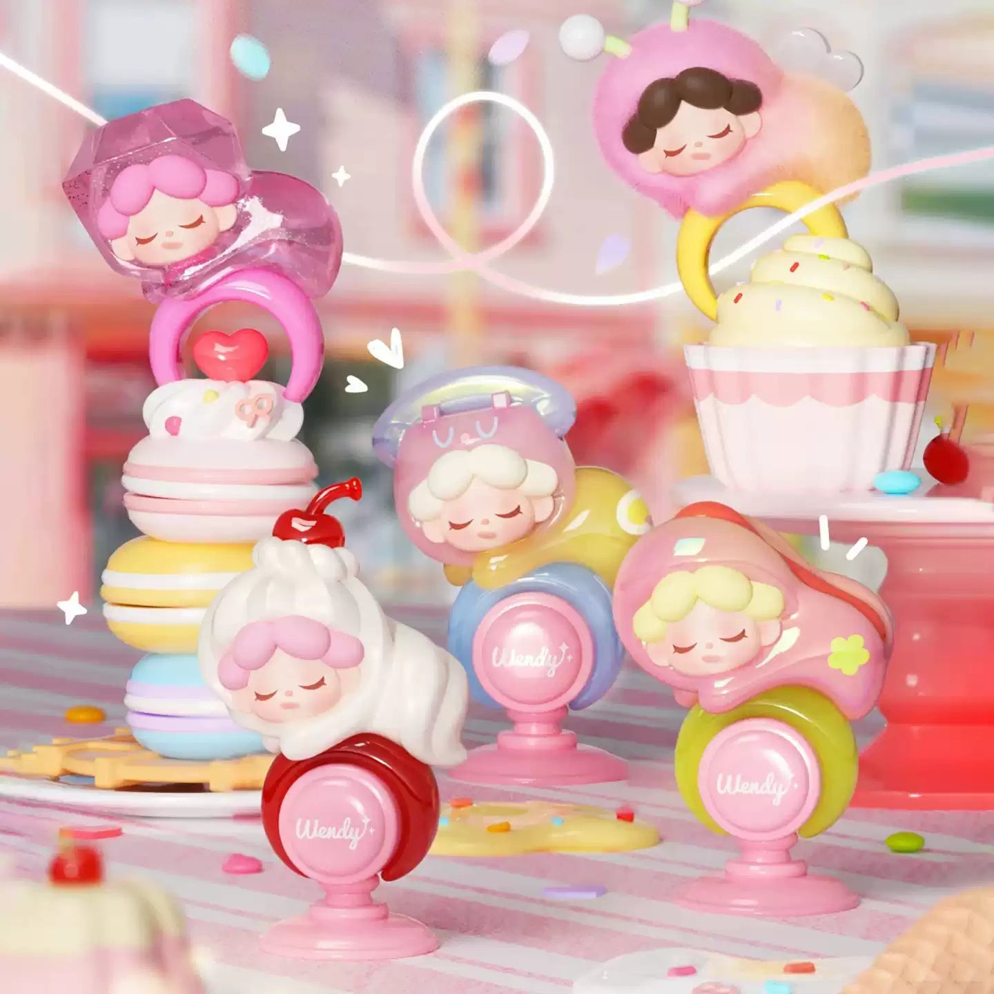 2042. Wendy Dream Whisper Feries Ring Series Beans Blind Bag
