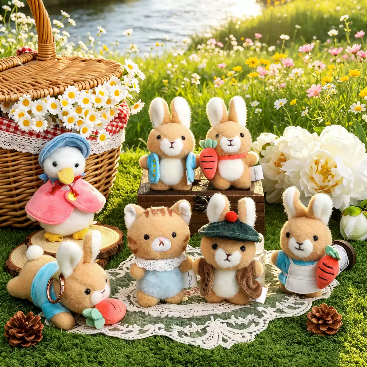 2206. Petter Rabbit Forest Gathering Series Plush Blind Box