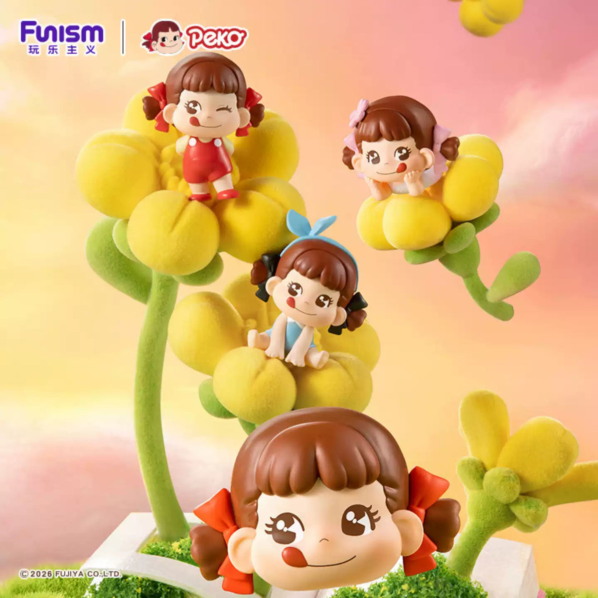 2152. PEKO Little World Q Face Series Beans Blind Box