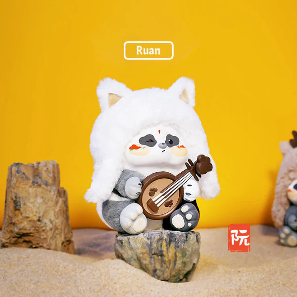 62. WONDER Panda Dunhuang Music Travel Series Plush Blind Box