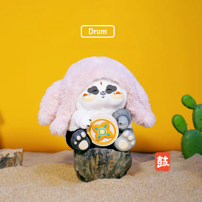 62. WONDER Panda Dunhuang Music Travel Series Plush Blind Box