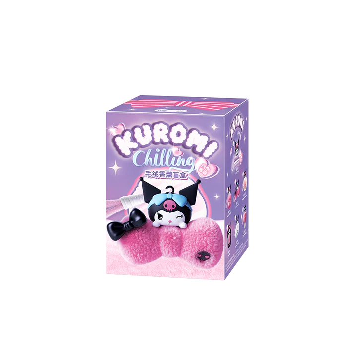 340.Kuromi Chilling Time Plush Aromatherapy Series Dolls