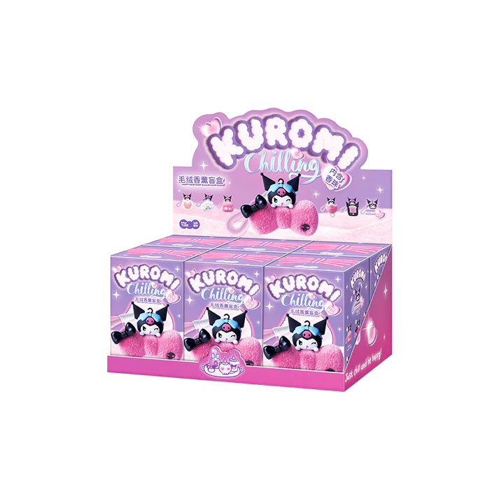 340.Kuromi Chilling Time Plush Aromatherapy Series Dolls