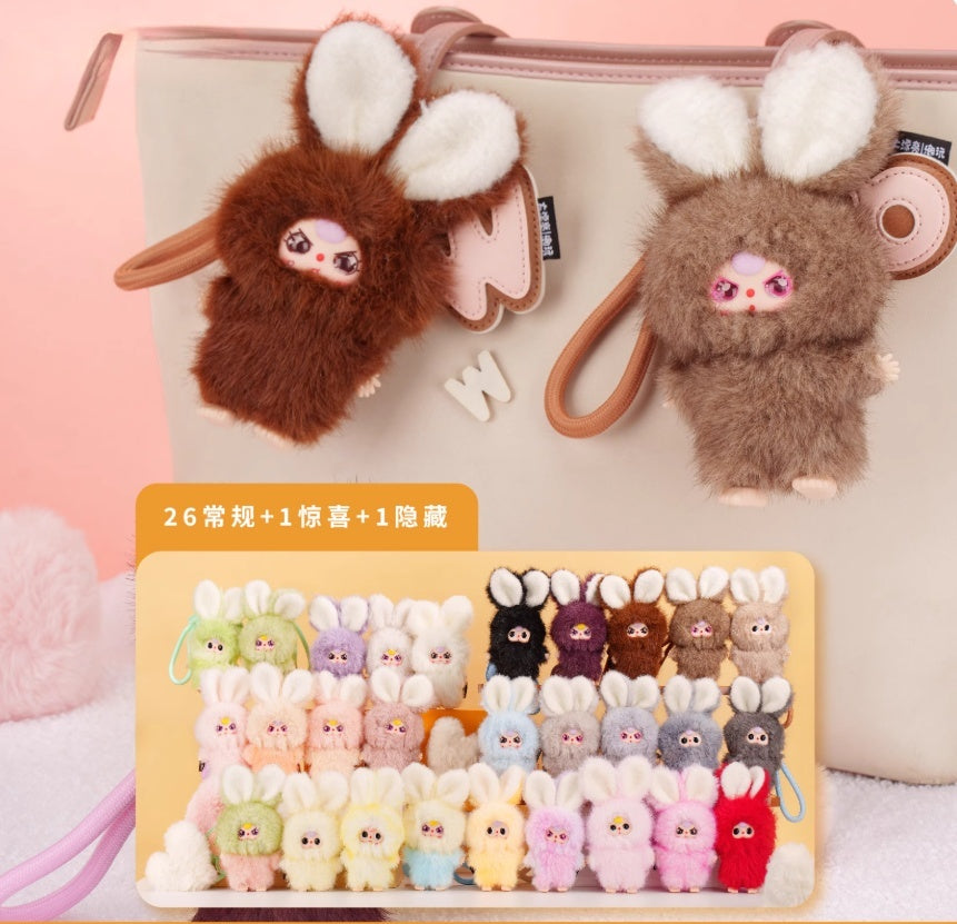 1014. Baby Three Super Mini Bunny Series Plush Blind Box